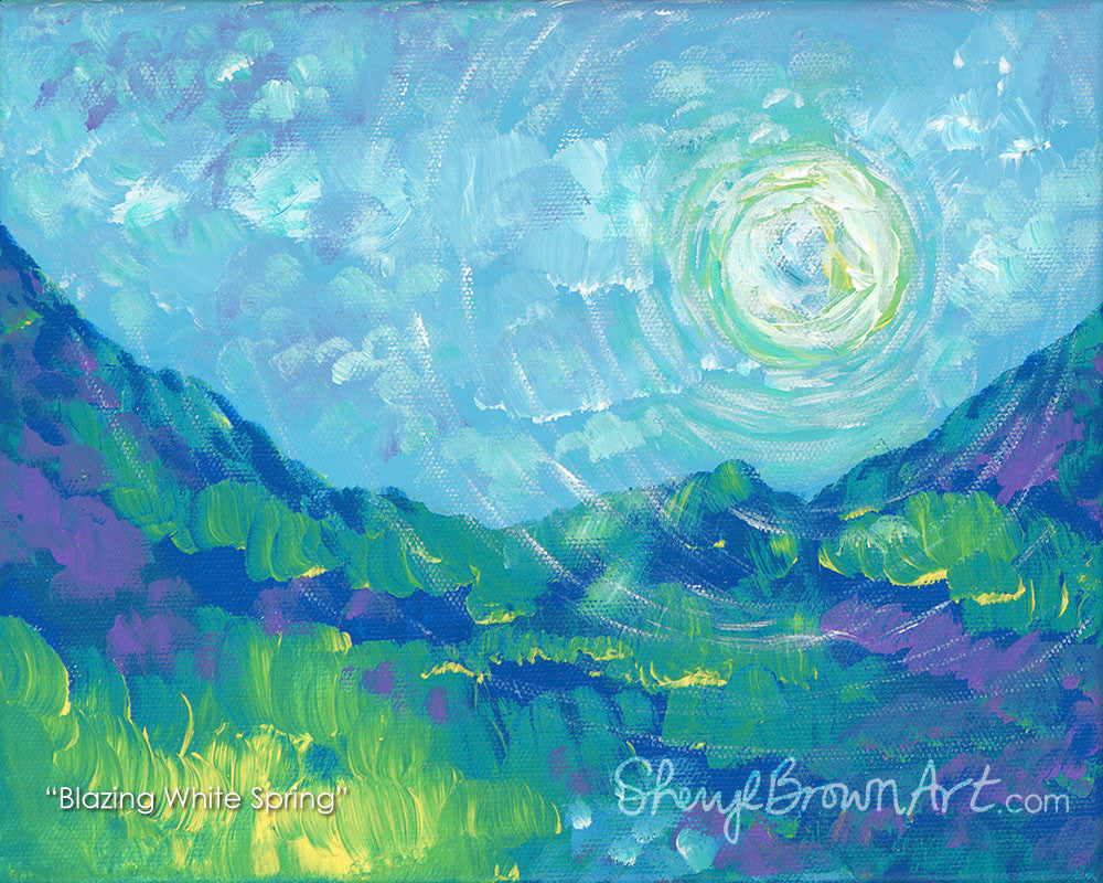 Blazing White Spring