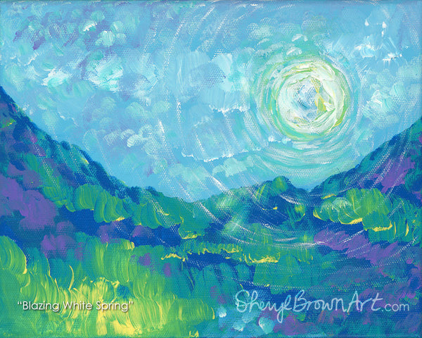 Blazing White Spring