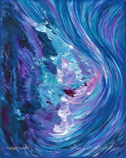 Twilight Swan
